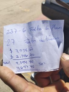 ENSENADA: en la delegación del Sauzal anda un oficial de la Policía de raterazo.